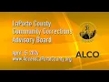 LaPorte County Community Corrections Advisory Board April 15 2024