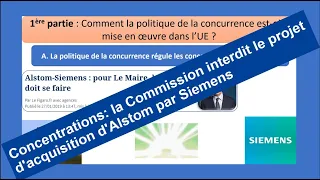 Quelles politiques économiques dans le cadre européen? 2/4 (La politique de la concurrence)