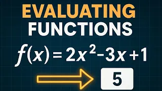 Function Notation EXPLAINED with FUN EASY Examples