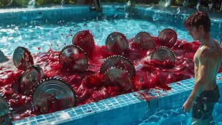 حمام سباحة ملعون اي حد يفكر ينزل فيه بيتفرم فورا 