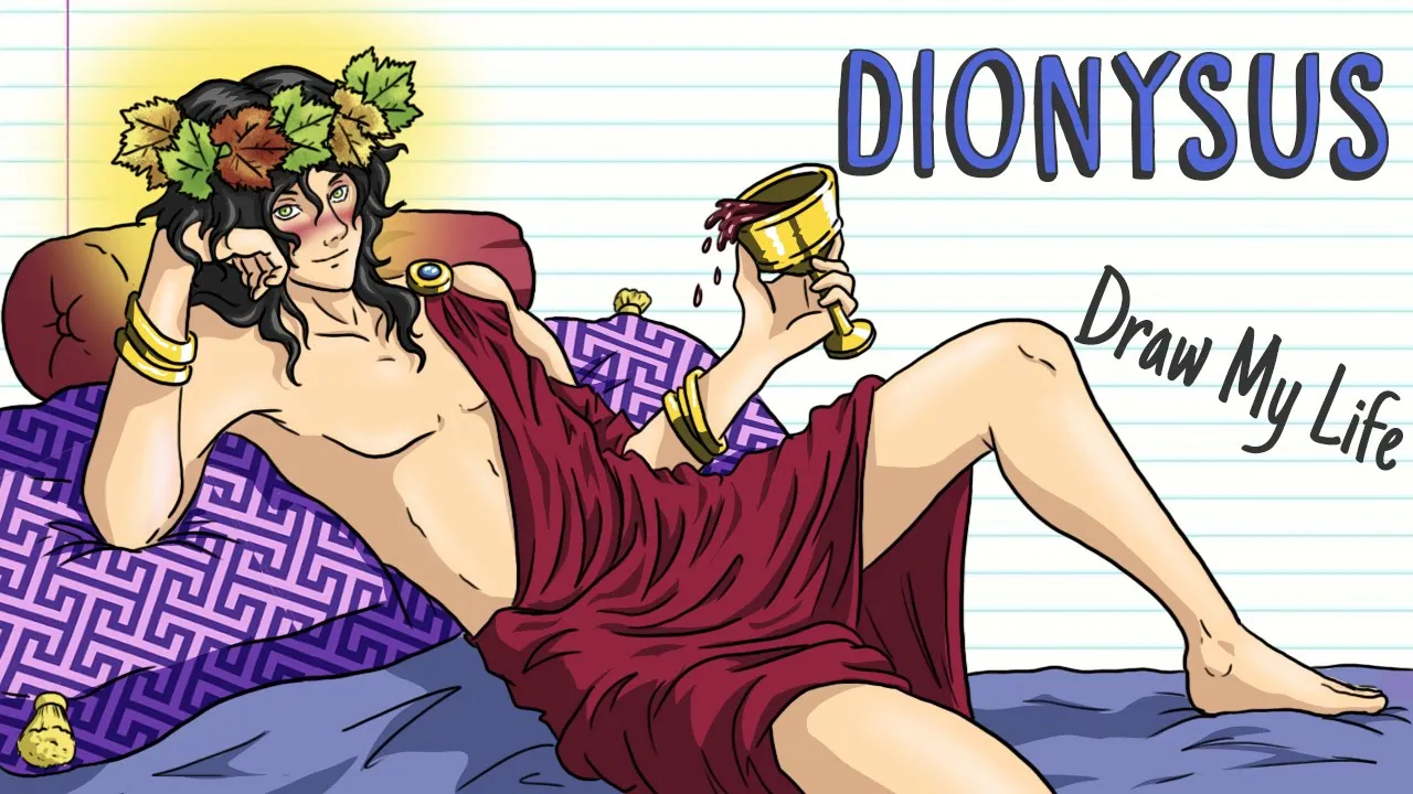 DIONYSUS, THE GOD OF FERTILITY | Draw My Life