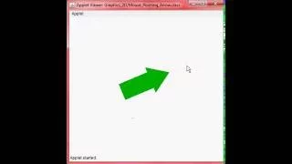 Java 2D Graphics Mouse following Arrow - Netbeans
