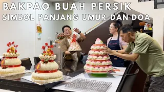 peach buns symbol of longevity and prayer
