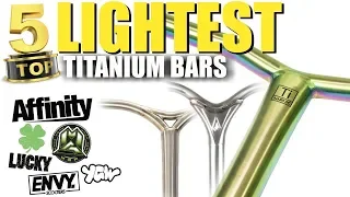 top 5 lightest titanium scooter bars