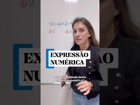 🧠EXPRESSÃO NUMÉRICA