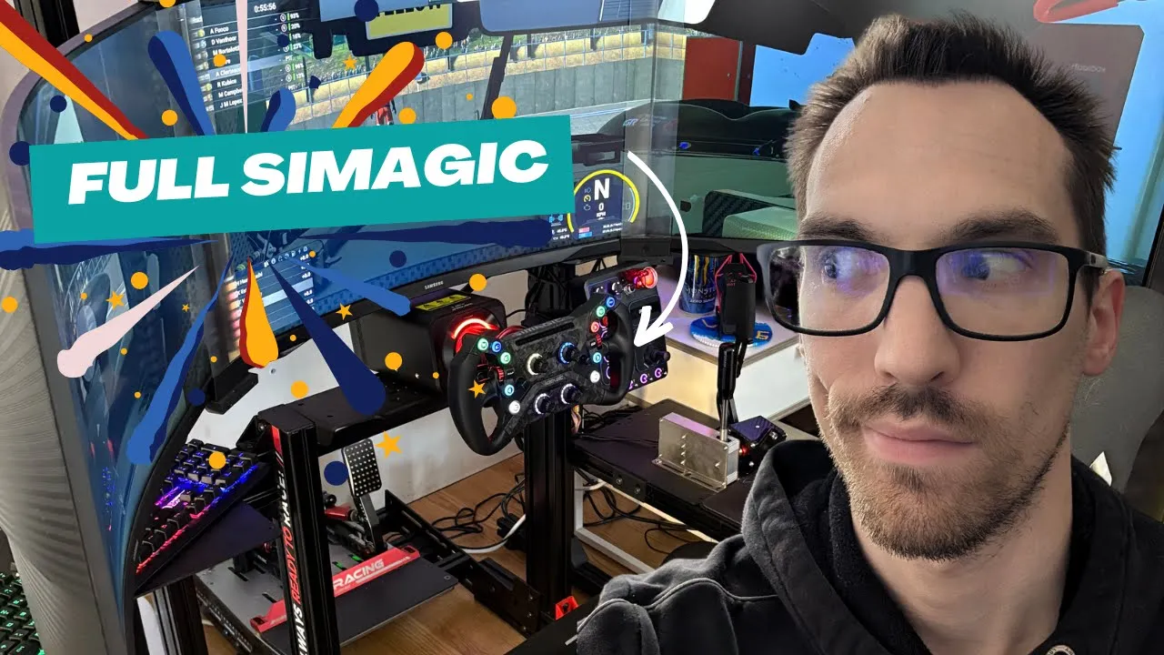Découvre le setup Simracing de rêve d'Alex !