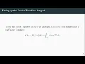Fourier Transformation of Dirac Delta Function