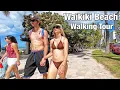 Download Lagu WAIKIKI BEACH WALK and SIDE STREETS on  Beautiful Day in Hawaii