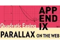 Parallax on the Web Appendix1 - Quadratic Easing