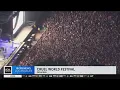 Fans return to Cruel World Festival day after shows cancelled by lightning storm