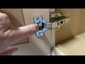 Lagu Soft Close Blum Door Hinges- What Does This Tiny Button Do?