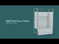 NexTile by MAAX - Tub Wall Set