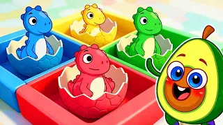 Where Are the Dinosaur Eggs? Animal Compilation! ๐๐ฅ๐ฆ Kids Songs