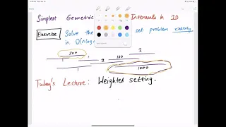 Lecture 3 Independent Set of Intervals via Linear Programming Randomized Rounding and Alteration