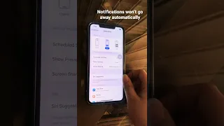 How To Fix Notifications Won T Go Away Automatically In IPhone Iphone Ios16 4 