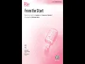 Lagu From the Start (SATB), arr. Michele Weir – Score \u0026 Sound
