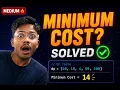 I Solved Minimum Cost to Fill a Bag Medium DP in 14 Minutes GeeksForGeeks