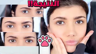 أنا بس بنت حاولت ترفع رموشها بالبيت... 😭🎻