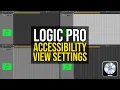 Improve Visibility in Logic Pro with these VIEW SETTINGS Logic Pro 11