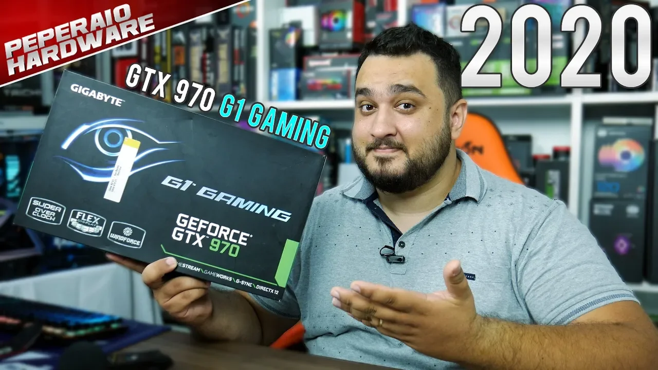 5 anos depois testei a GTX 970 G1 Gaming!... Temperatura e Overclock / Jogos recentes