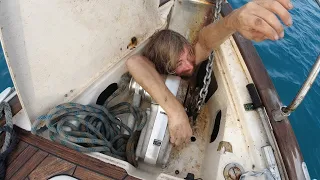 A gift for Seatramp, a new anchor chain! – EP 151 Sailing Seatramp