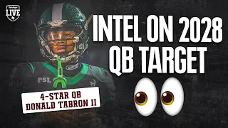 Where will 2028 four-star QB Donald Tabron II land