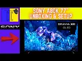 Sony Bravia A80K OLED 2022 Unboxing Setup