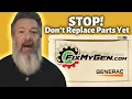 GENERATOR OVERCRANK FAULT CODE 1100 TROUBLESHOOTING FUEL BATTERY CHECKS