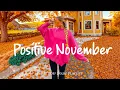 Positieve november 🍂 Nieuwe maand begint met positieve vibes in 4K UHD voor tv  #indiemusic