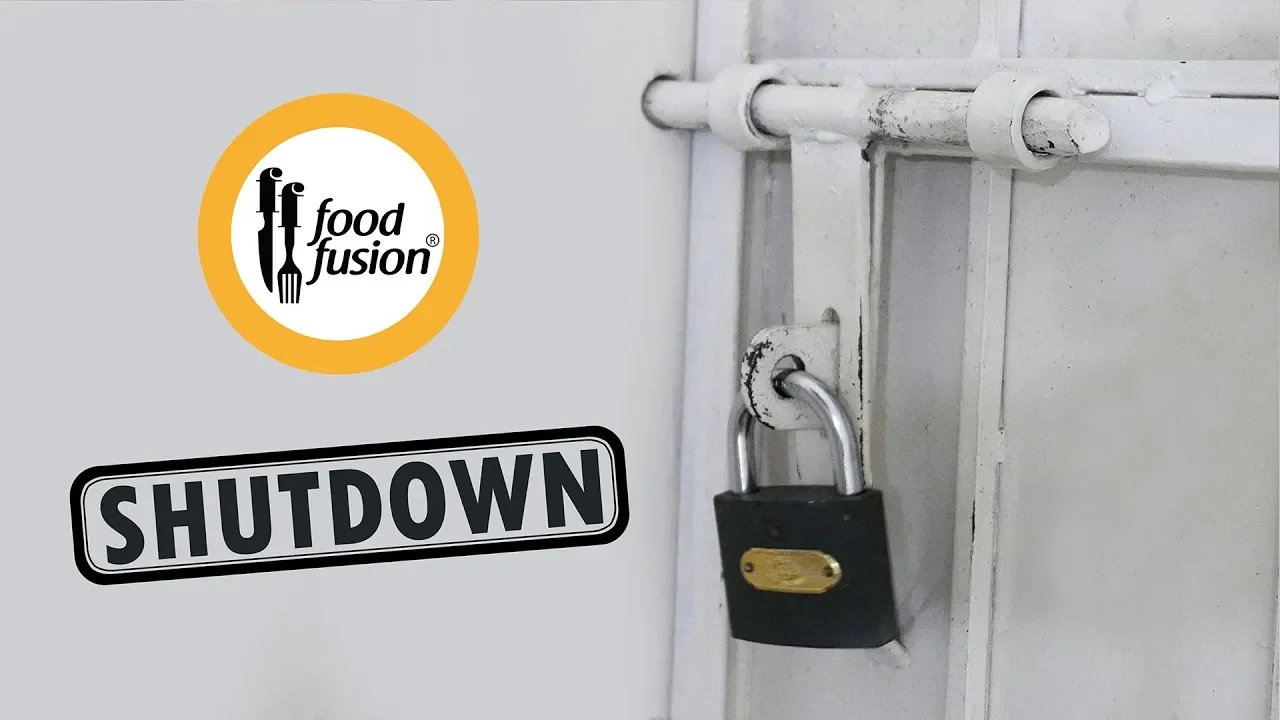 Shutting Down Food Fusion Studios