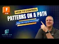 How to control Patterns on a Path
