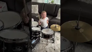 Drumming All Day Shorts Baby Babydrummer Trending Viral Babyvideos Drums 