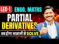 PARTIAL DERIVATIVES LEC 1 ENGINEERING MATHS ALL UNIVERSITY FIRST YEAR DINESH SIR ENGINEERING