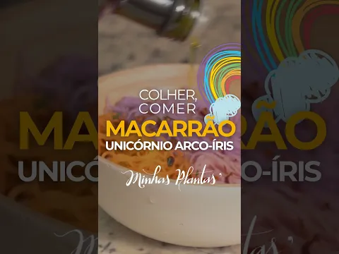 Macarrão de Unicórnio – série Colher, Comer