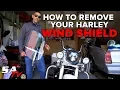 SA How To s HARLEY DAVIDSON QUICK RELEASE WINDSHIELD w Hans