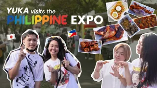 yuka visits the philippine expo 2021 yuka kuroyanagi