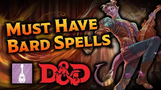 Discover the Top 5 Bard Spells for D D 5e in 2024