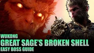 how to beat the great sages broken shell last final boss the easy way black myth wukong