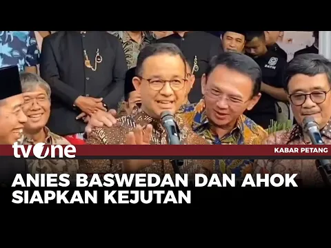Momen Langka Anies Baswedan dan Ahok Akrab di Acara Pemprov DKI Jakarta