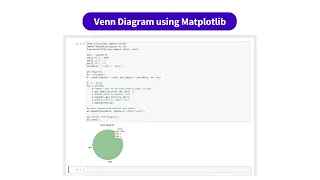 Venn Diagram using Matplotlib kandi Use Case