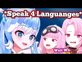 Download Lagu Calli and Mama Mori Found Out Kobo Can Speak 4 Languages 【Hololive】