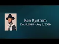 Celebration of Life Service for Ken Rystrom