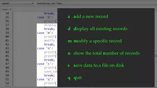 C Programming Basics Learn C Fundamentals by Coding I PART-71 Creating a CD database