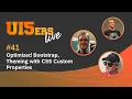 UI5ers live Optimized Bootstrap Theming with CSS Custom Properties