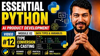 Essential Python Type Conversion Casting AI Product Development Series