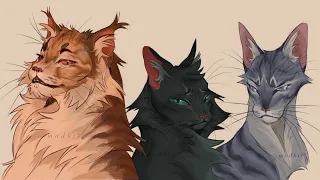 Legends never die - JayFeather HollyLeaf LionBlaze Animator Tribute