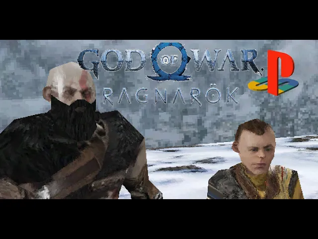 God of War Ragnarök PS1 Demake
