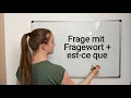 Download Lagu Frage mit Fragewort und est-ce que / französische Grammatik // quELKEchose