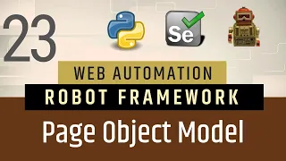 Part 23 - Page Object Model POM Pattern in Robot Framework Selenium with Python