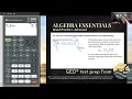 GED Math Evaluating Functions 1 MP1 Adv 18